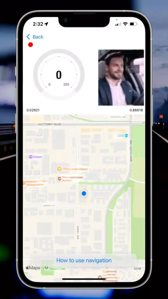Drive Safe App Ekran Görüntüleri