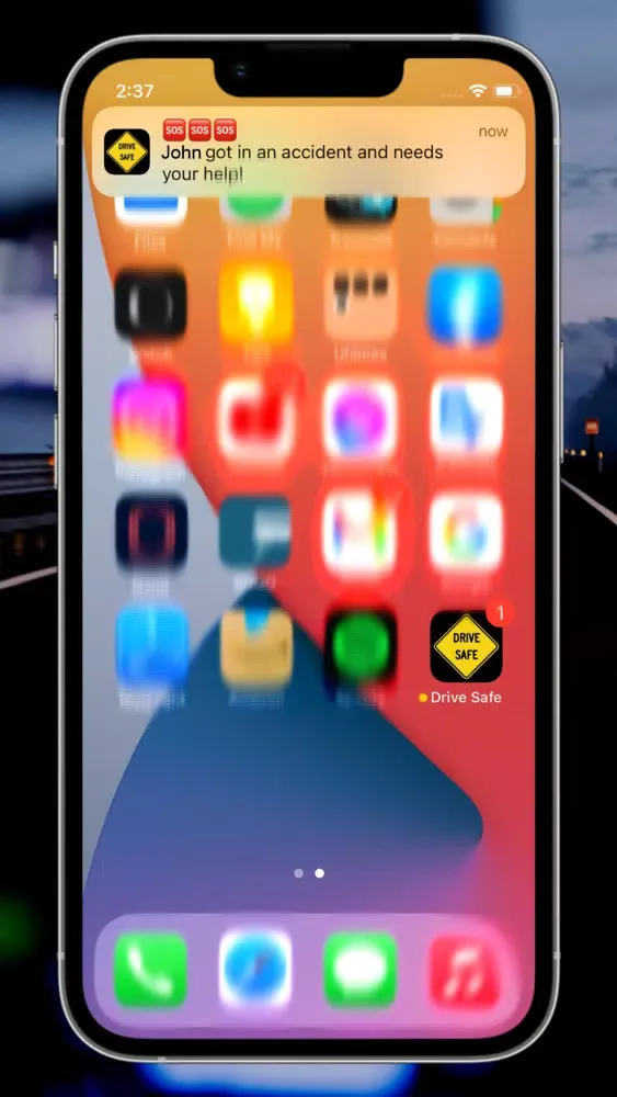 Drive Safe App Ekran Görüntüleri