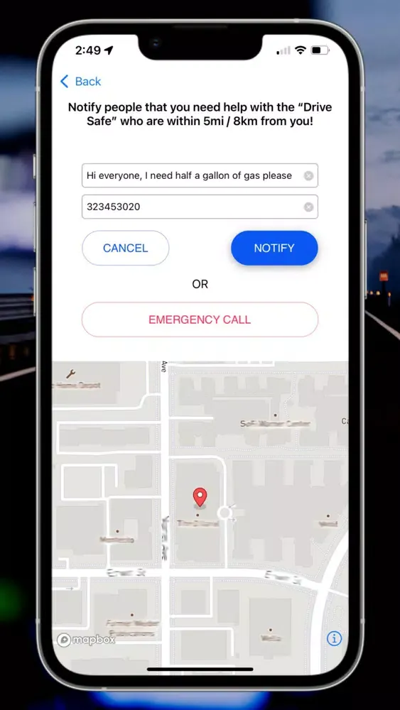 Drive Safe App Ekran Görüntüleri