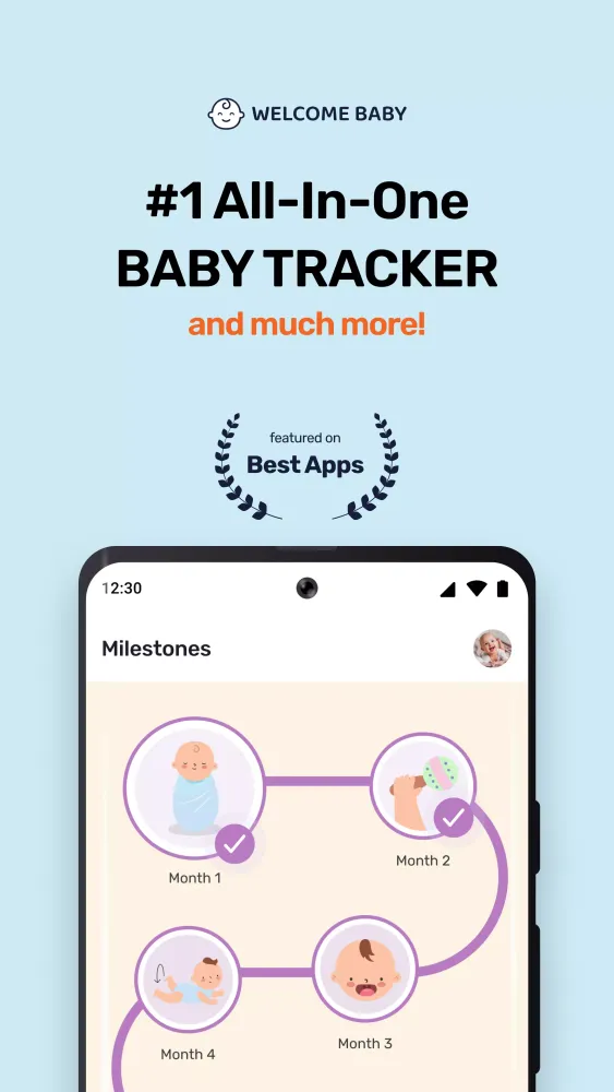 Welcome Baby: Baby Tracker Screenshots