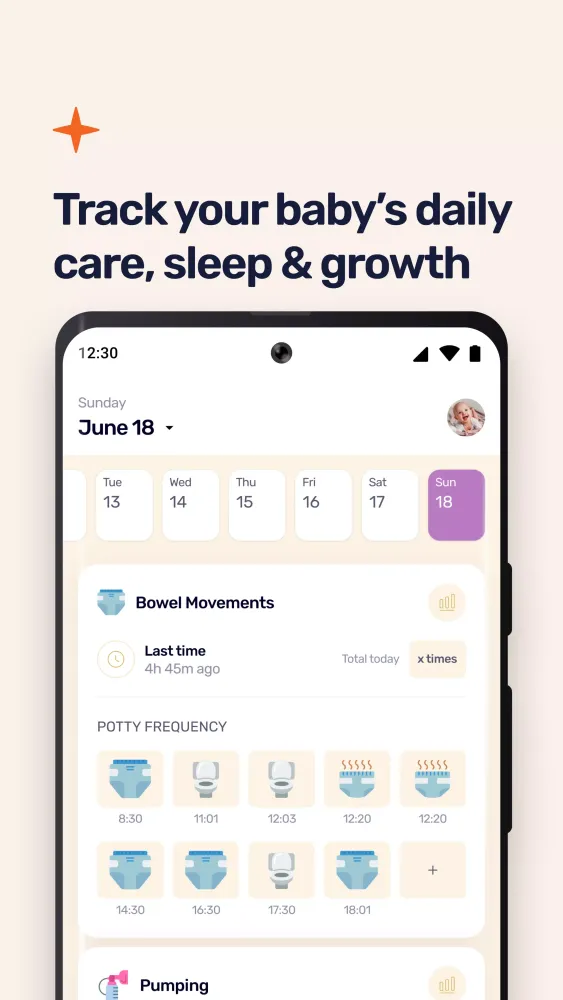 Welcome Baby: Baby Tracker Screenshots