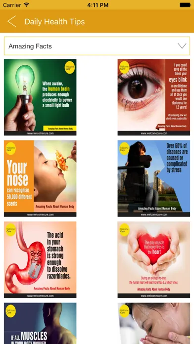 Captures d'écran de WelcomeCure Homeopathy Health
