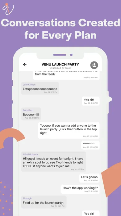 Venu: Plans Made Easy স্ক্রিনশট