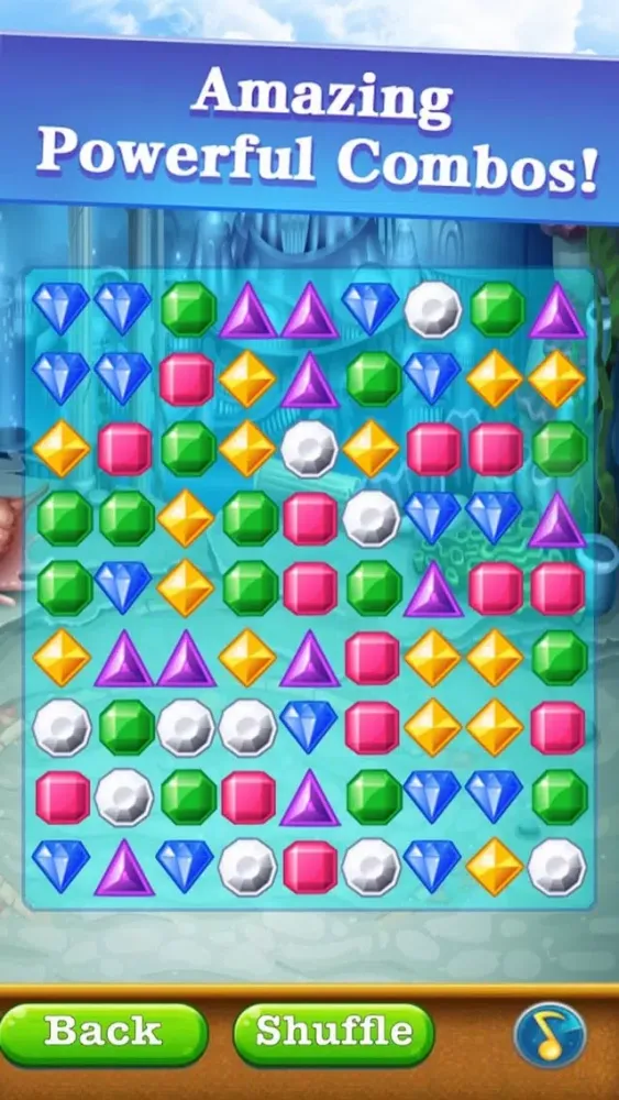 Capturas de tela do Jewels Combat Challenge