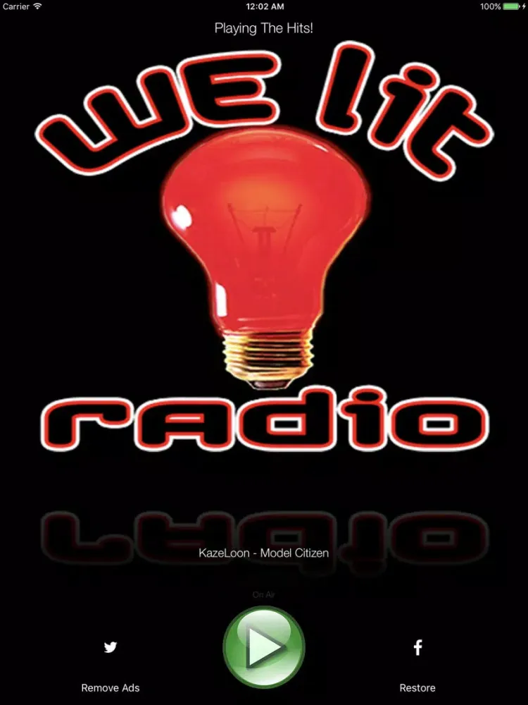 Скриншоты We Lit Radio iPad 