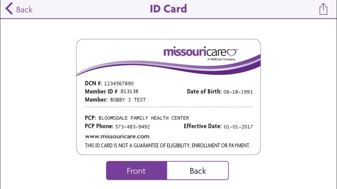 Missouri Care スクリーンショット