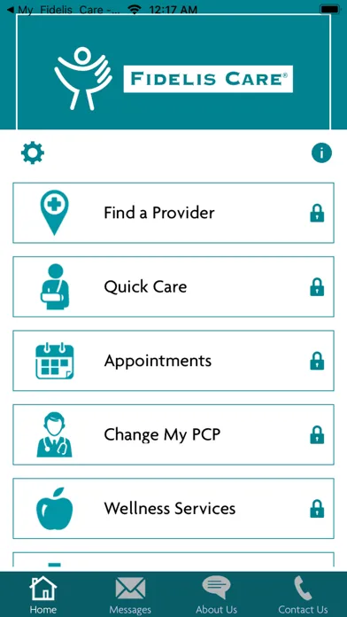 Ảnh chụp màn hình của My Fidelis Care - NJ