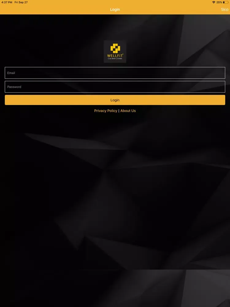 Capturas de tela do Wellfit Configurator iPad 
