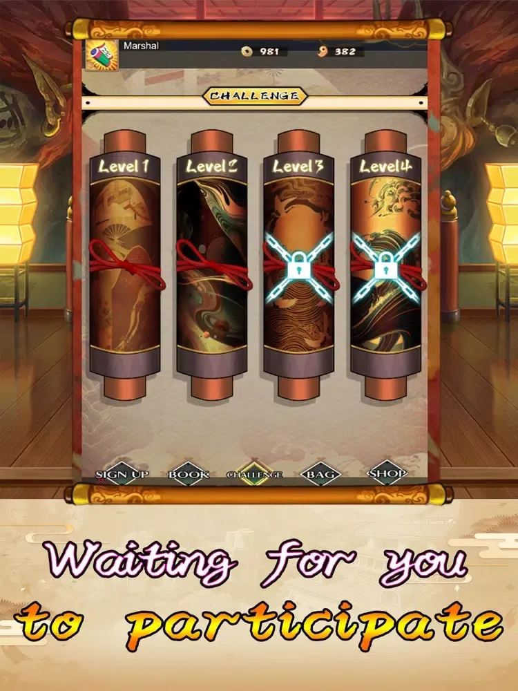 Screenshot di Willing of Flame iPad 