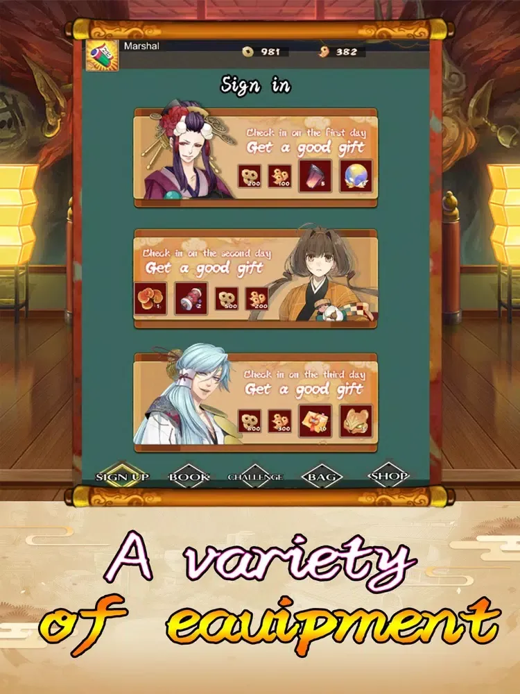 Screenshot di Willing of Flame iPad 