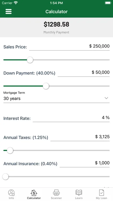 Zrzuty ekranu Wellington Mortgage