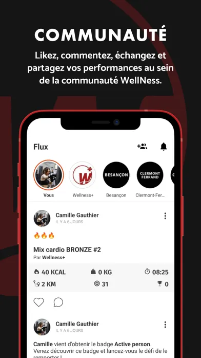 WellNess+, l’application WSC स्क्रीनशॉट