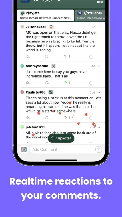 Sideline: Reddit Game Threads স্ক্রিনশট