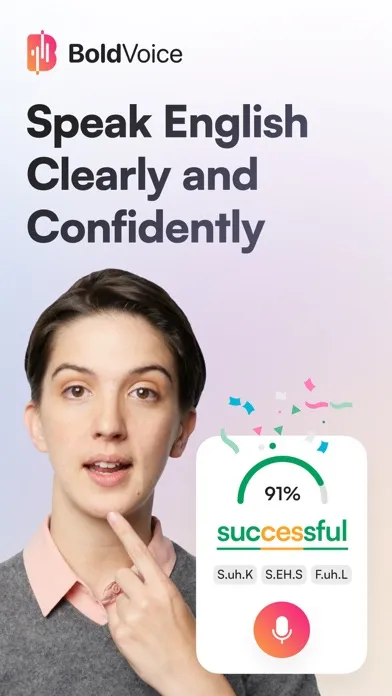BoldVoice: Pronunciation App スクリーンショット