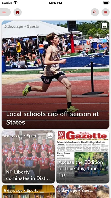 Wellsboro Gazette Screenshots