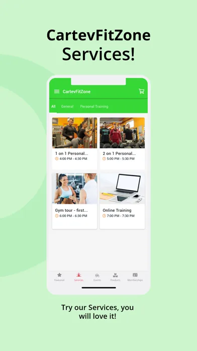 Screenshot di Cartev Fit Zone