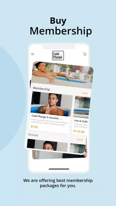 Zrzuty ekranu Cold Plunge Therapy Lounge