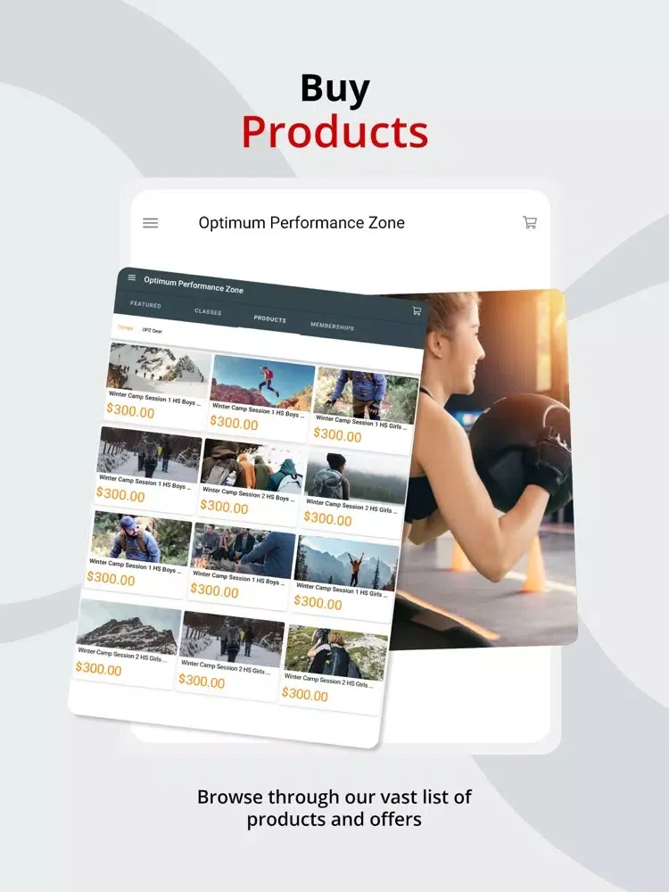 Скриншоты Optimum Performance Zone iPad 
