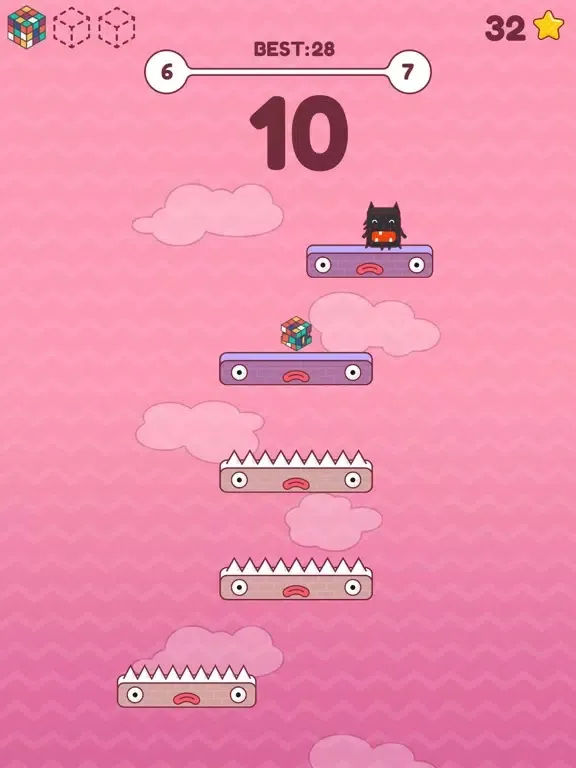 Capturas de tela do Doodle Drop - Arcade iPad 