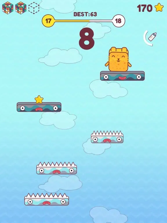 Capturas de tela do Doodle Drop - Arcade iPad 