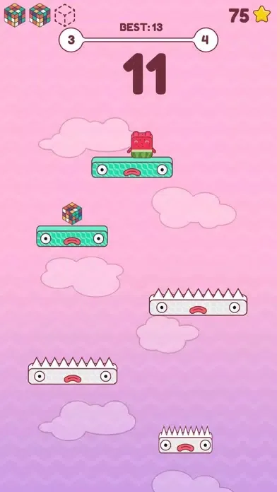 Capturas de tela do Doodle Drop - Arcade