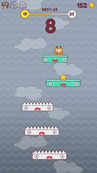 Capturas de tela do Doodle Drop - Arcade