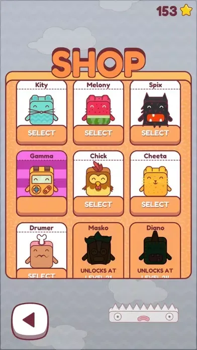 Capturas de tela do Doodle Drop - Arcade