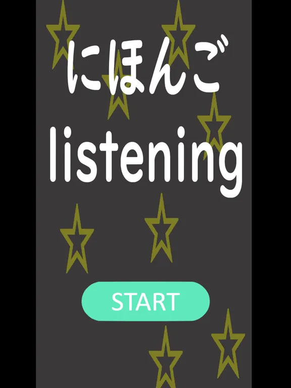 Japanese  listening game iPad  Screenshots