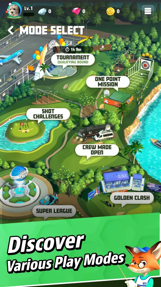 Golf Super Crew Ekran Görüntüleri
