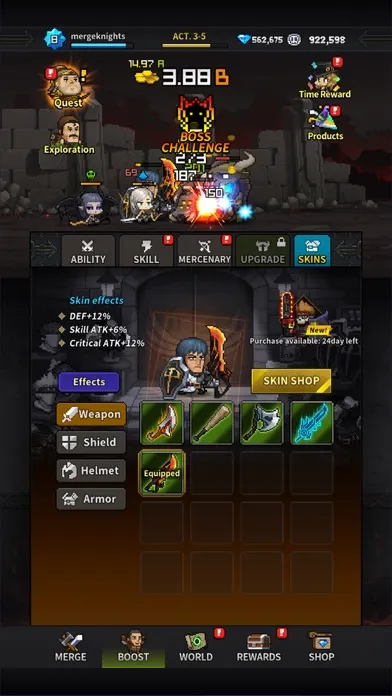 Dungeon and Merge Ekran Görüntüleri