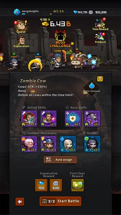 Dungeon and Merge Ekran Görüntüleri
