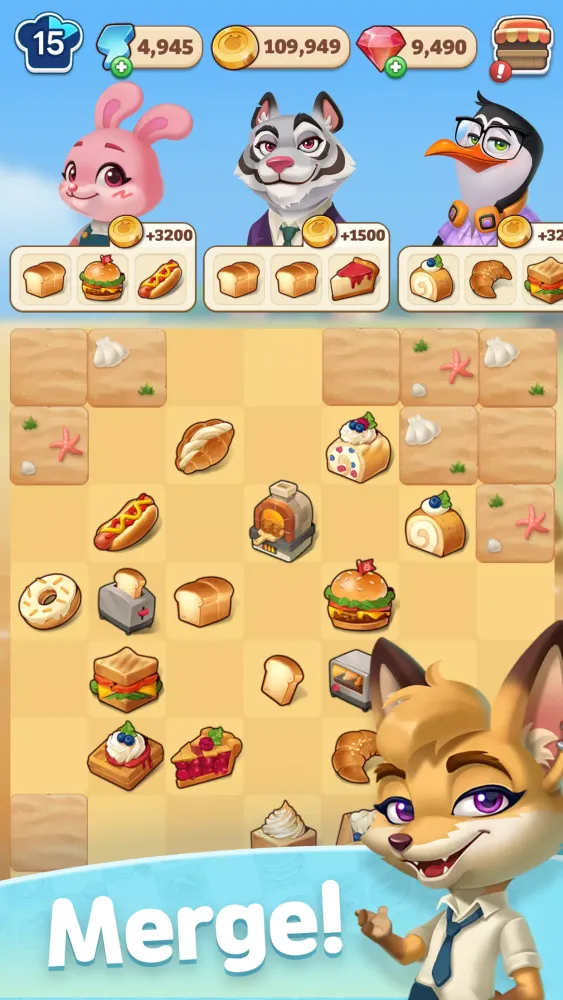 Anipang Merge स्क्रीनशॉट