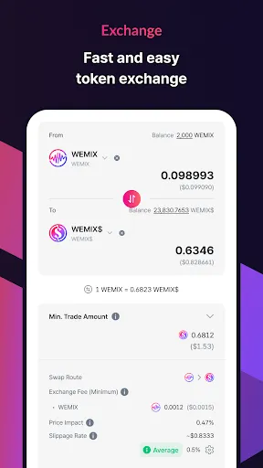 PLAY Wallet (WEMIX)應用截圖
