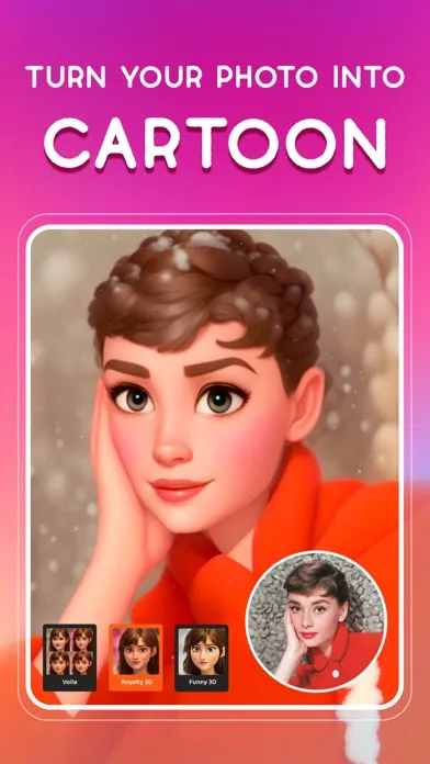 Voilà AI Artist Cartoon Photo Screenshots