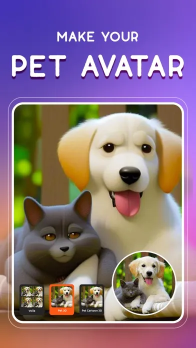 Voilà AI Artist Cartoon Photo Screenshots