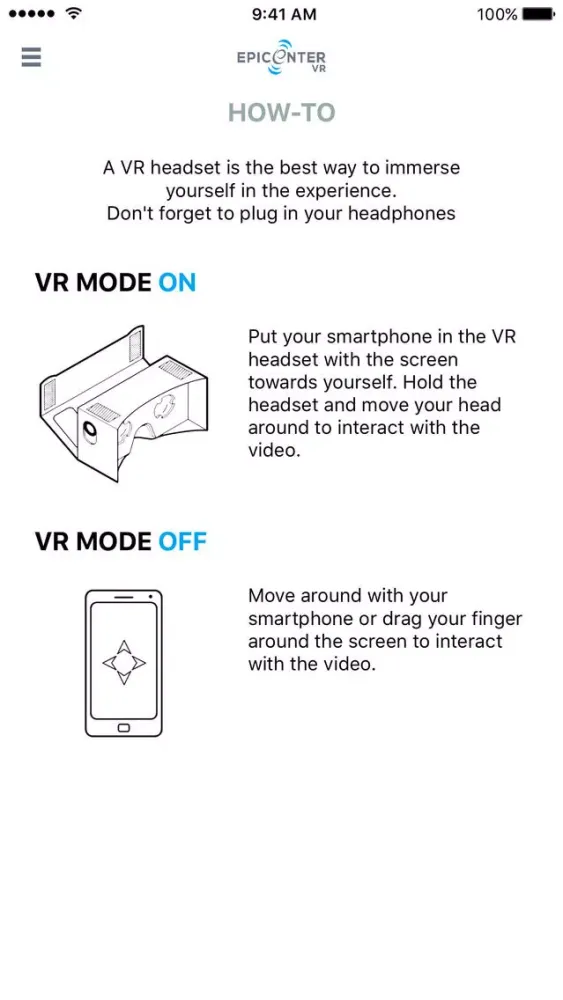EpicenterVR स्क्रीनशॉट