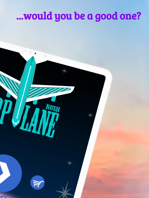 Captures d'écran de Airplane Rush - Cloud Chase iPad 