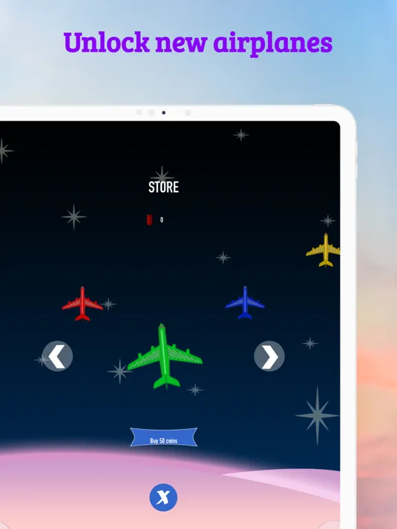 Captures d'écran de Airplane Rush - Cloud Chase iPad 