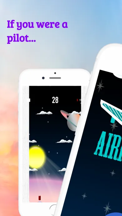 Captures d'écran de Airplane Rush - Cloud Chase