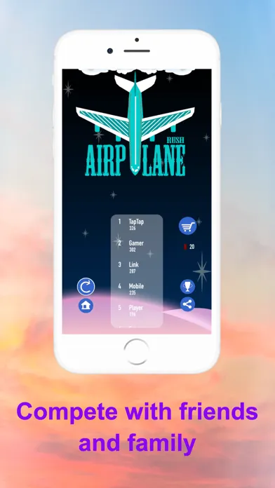 Captures d'écran de Airplane Rush - Cloud Chase