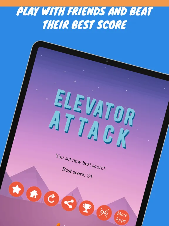 Elevator Attack - Stay Alive iPad  स्क्रीनशॉट