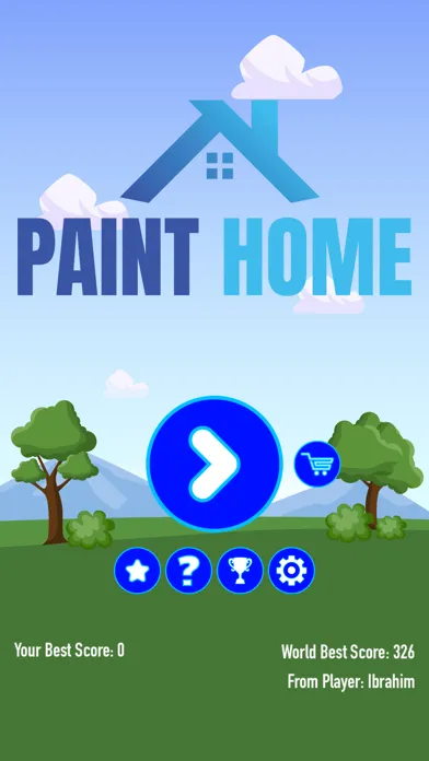 Paint Home - Wall Painter Game স্ক্রিনশট