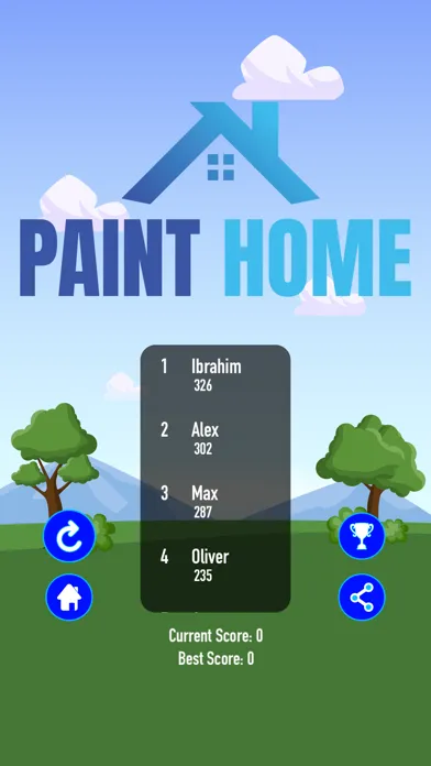 Paint Home - Wall Painter Game স্ক্রিনশট