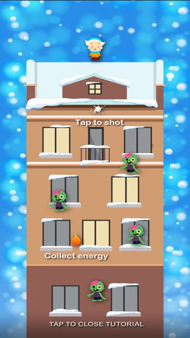 Tangkapan skrin Snowball vs Zombies - War Game