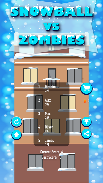 Snowball vs Zombies - War Game Screenshots