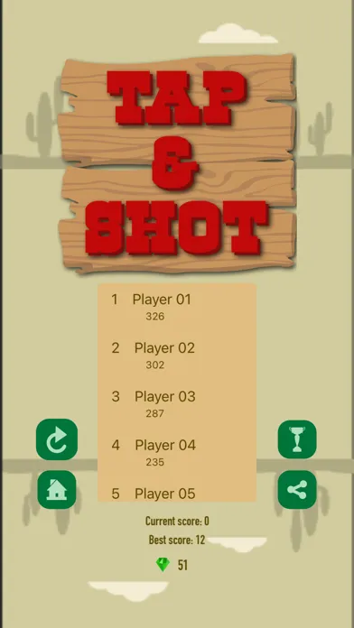 Capturas de tela do Tap & Shot - Gun Shooting Game
