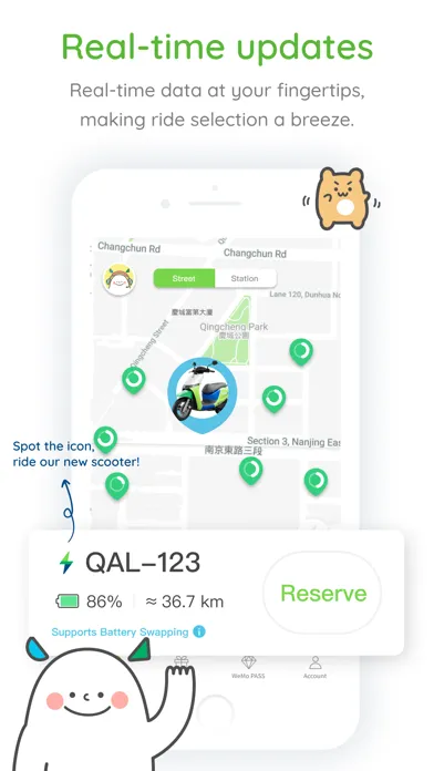 WeMo Scooter應用截圖
