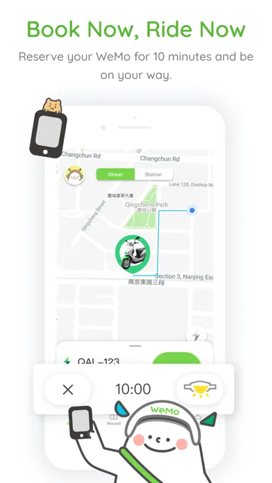 WeMo Scooter應用截圖