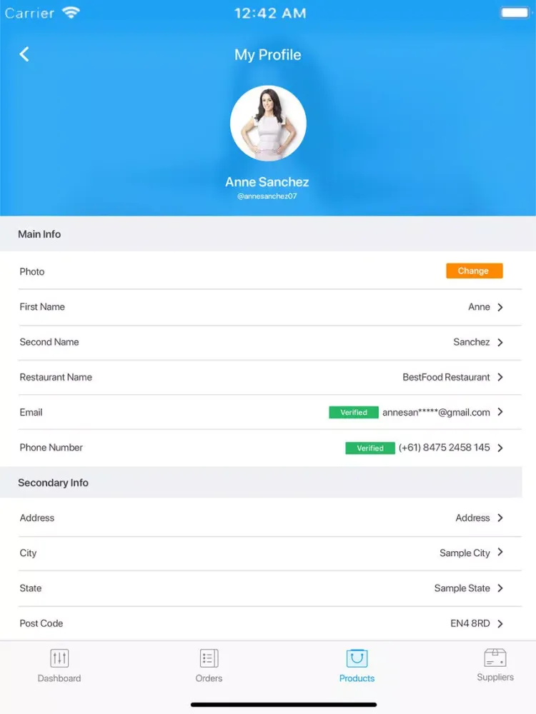 Скриншоты Chef Mart iPad 