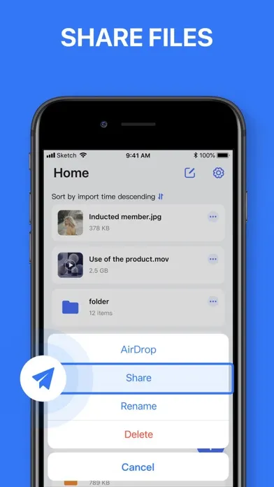 Air Transfer - File Transfer . Screenshots